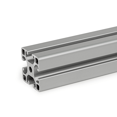 Aluminum Profiles, i-Modular System, with Open Slots on All Sides, Profile Type Light
