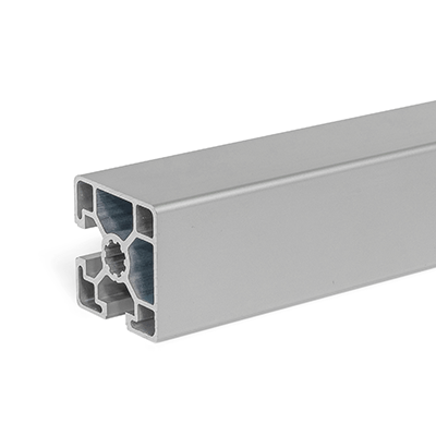 Aluminum Profiles, b-Modular System, with Partially Closed Slots, Profile Type Light
