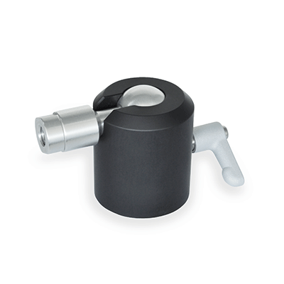Swivel ball joints, Type A, Identification No. 1, Ball with female thread, Clamping with adjustable hand lever
