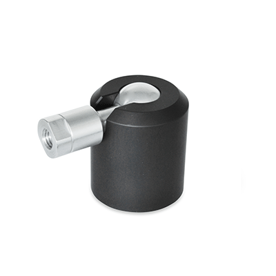 Swivel ball joints, Type A, Identification No. 1, Ball with female thread, Clamping with set screw