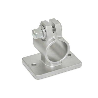 Stainless Steel-Flanged Connector Clamps, with 4 Bores, Type A, without seals