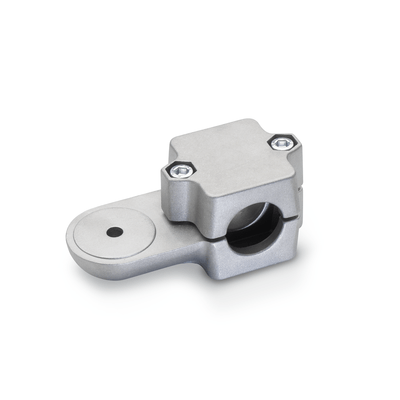 Swivel Clamp Connectors, Aluminum, with screw, stainless steel, Type OZ, without centring step (smooth)