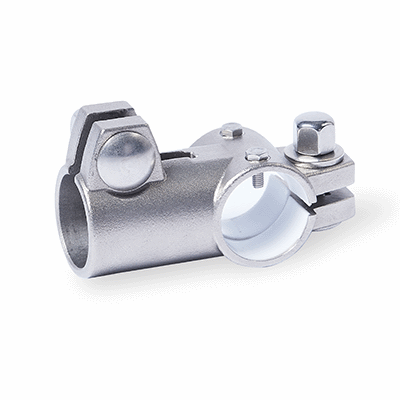 Stainless Steel-Angle Linear Actuator Connectors, with screw, stainless steel, Type A, without seals