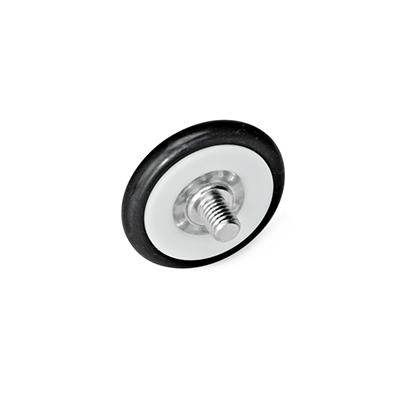 Guide rollers, Type KR, circular (O-ring)