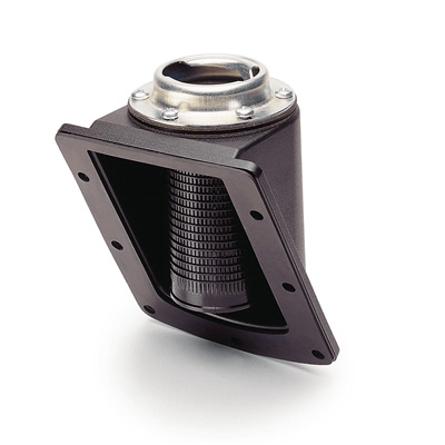 Side mount bayonet style flange