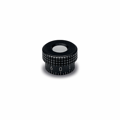 Diamond cut knurled control knobs