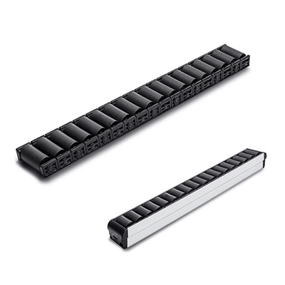 Roller elements for ELEROLL roller tracks