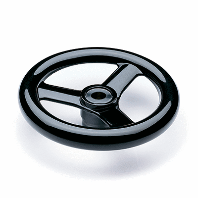 Three-spoke handwheels