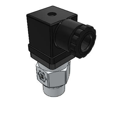 Non-adjustable thermostat with 360° rotating head