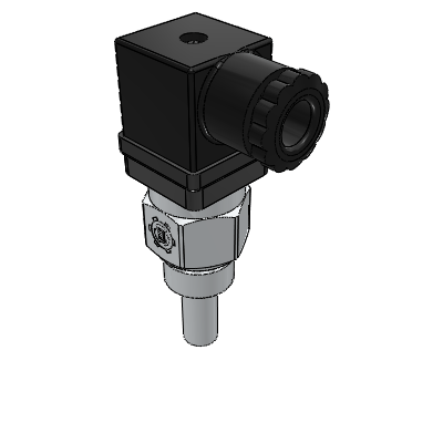 Non-adjustable thermostat with connector