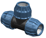 90° T-STÜCK KLEMM X KLEMM X KLEMM