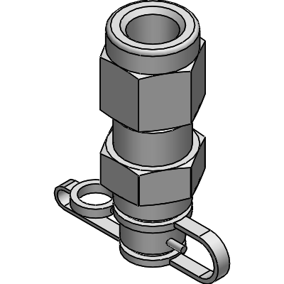 Manometaranschluss mit Steckkupplungen