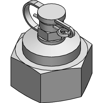 Steckkupplung mit Dichtkegelanschluss