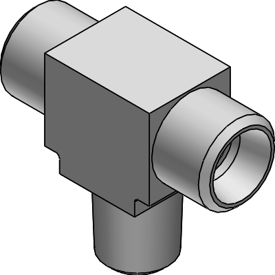 NPT-Gewinde, Verschraubungskörper