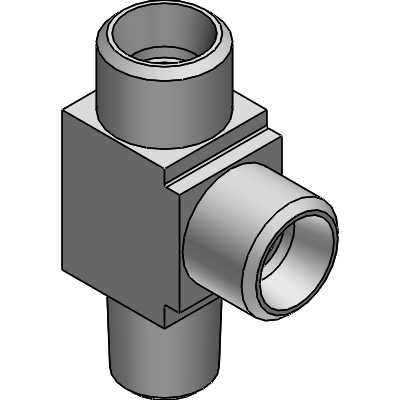 Filetage NPT, corps du raccord