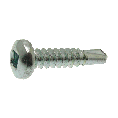 Vis autoperceuse tête cylindrique crantée empreinte carré - DIN 7504 M - Acier Zn