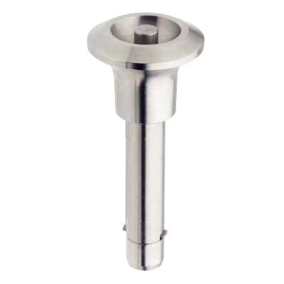 Broche de centrage à ergots inox - Tête inox - Doigt inox