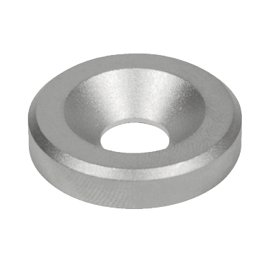 Rondelle plate - vis tête fraisée - Acier bruni