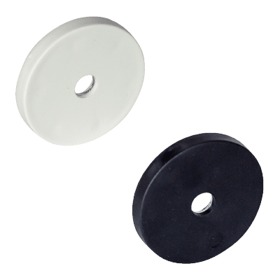 Aimant plat pour vis tête fraisée avec protection caoutchouc