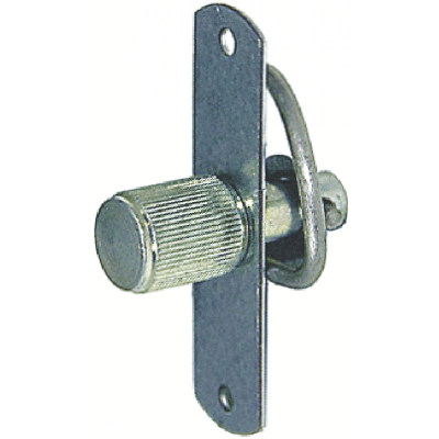Loquet à compression, grande capacité, à bouton