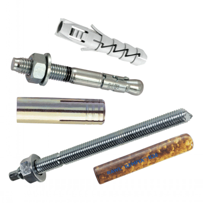 Anchoring - Fasteners and fixings for construction markets