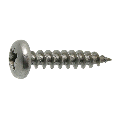 Pan head chipboard screw cross recess Pozidrive - Stainless steel A2