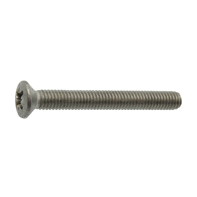 Tornillo de seguridad cabeza avallenada abombada  Pozidrive - DIN 966 - Inox A2