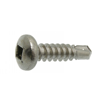 Tornillo autotaladrante cabeza cilindrica cuadrada - DIN 7504 M - Aisi 410