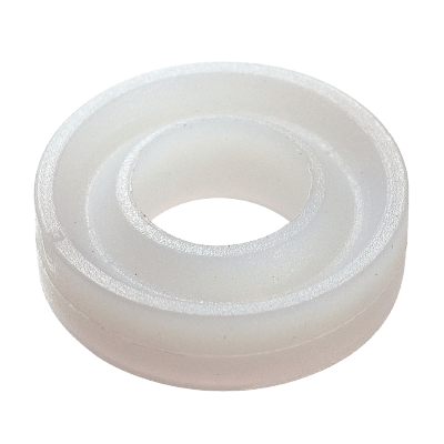Sealing blocking locking washer - White Nylon 6.6