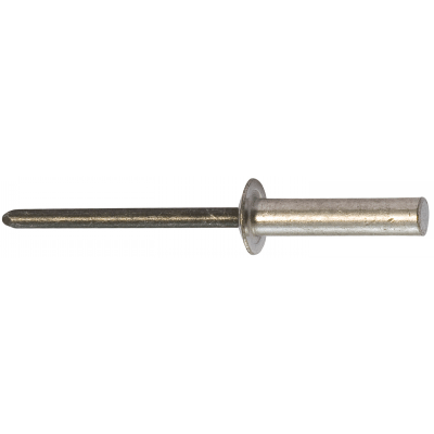 Closed-end blind rivet flang head aluminium - Steel mandrel  - ISO 15973
