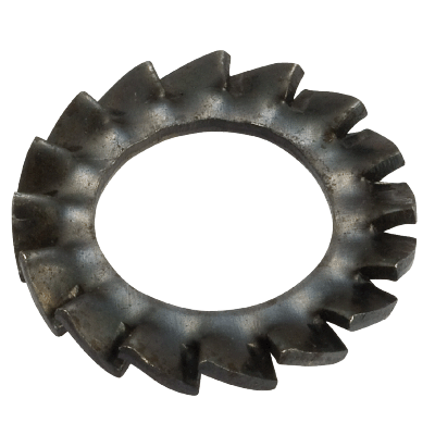 Serrated lock washer AZ type external teeth - NFE 27624 - Plain