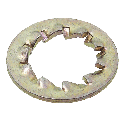 Serrated lock washer JZ type internal teeth Zinc plated 400 HSST