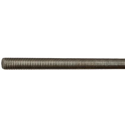 Threaded rod 1 meter - NFE 25136 4.6 class - Plain