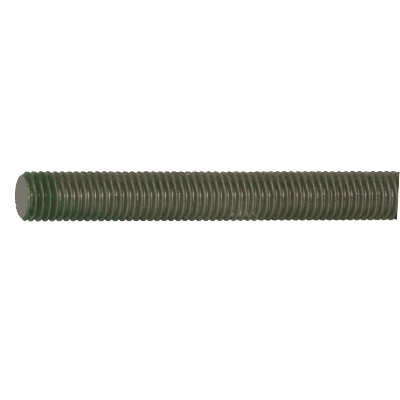 Threaded rod 2 meter - NFE 25136 - 4.6 class - Zinc plated