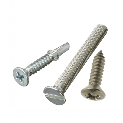 Self piercing-tapping screws