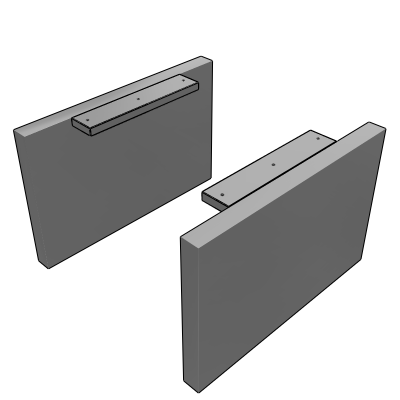 Legs for console - Teo