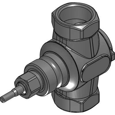 ESBE 2- and 3-way plug valve Industrial Valves