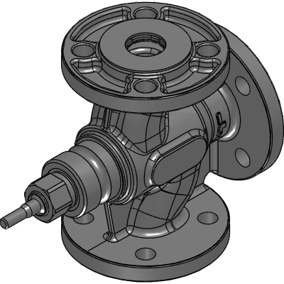 ESBE 2- and 3-way plug valve Industrial Valves