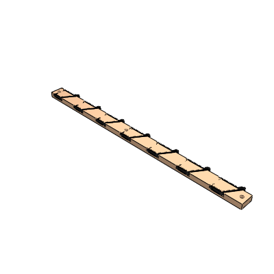 Tamburin-hook-strip