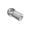 Gas Spring End Fittings & Mounts - Ball Socket End Fitting