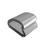Cable Clamp - Adhesive Mount, D Style