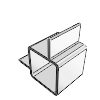 Structural Tubing - Square, Right Angle Flange