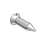 Sheet Metal Screws - Slotted Flat Head