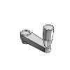Molded Fixed Crank Handles - Straight Arm