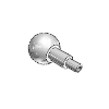 Molded Fixed Crank Handles - Straight Arm