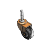 Swivel Bolt Hole & Stem Casters - Grip Neck Stem