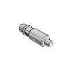 Hand-Retractable Spring Plungers - Threaded Adapter