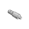 Hand-Retractable Spring Plungers - Threaded Adapter