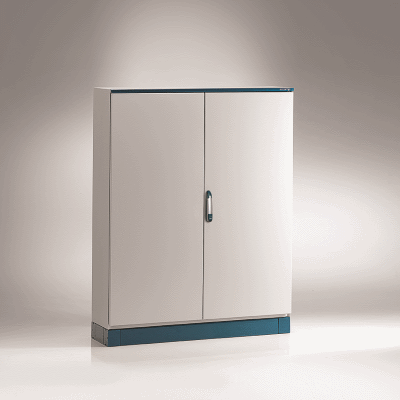 Double blank door