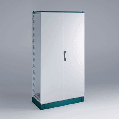 Armario con doble puerta y panel posterior